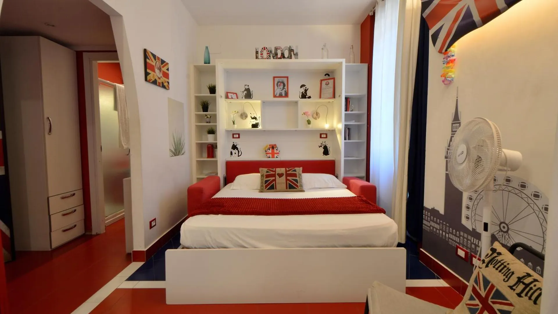 Bellissimo Mini Appartamento Deluxe Di Design E A Tema Inghiterra - Potente Wi-Fi Ottimo Il Collegamento Con Aeroporto Di Malpensa E Rho Fiera, Vicino A 3 Linee Metropolitane ميلان 0*,